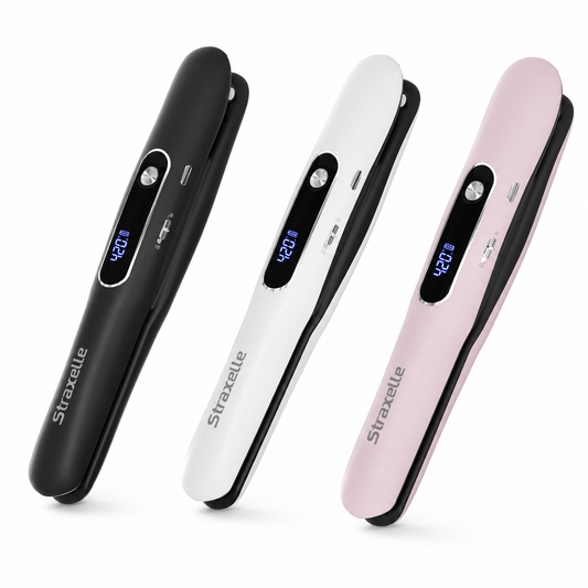Mini Cordless Hair Straightener & Curler 2-in-1 with LED Display-Classic Series